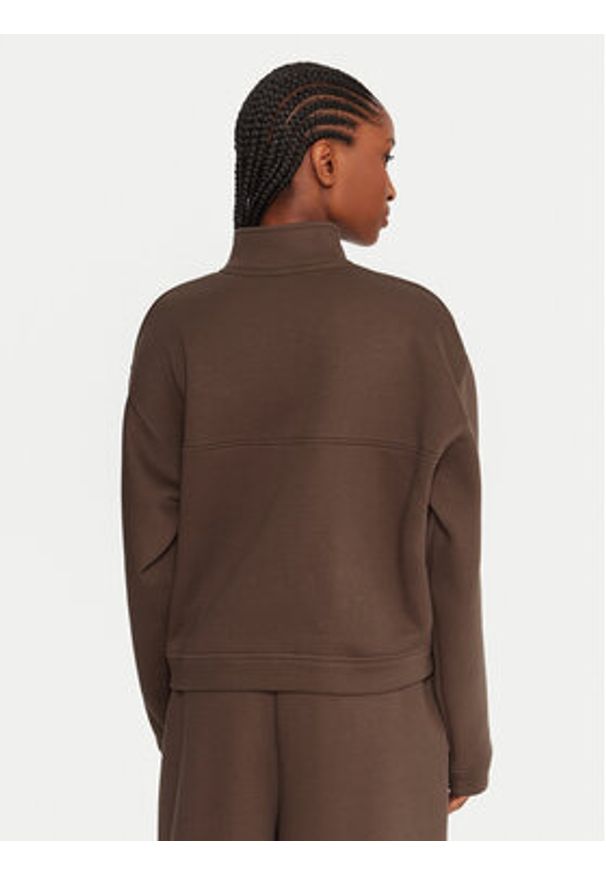 Reebok Bluza Reebok X Ewa Chodakowska RK25305CCW Brązowy Regular Fit. Kolor: brązowy. Materiał: bawełna