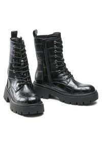 Jenny Fairy Trapery WS125-11 Czarny. Kolor: czarny. Materiał: skóra #5