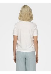 JDY T-Shirt Molly 15311675 Biały Regular Fit. Kolor: biały. Materiał: bawełna