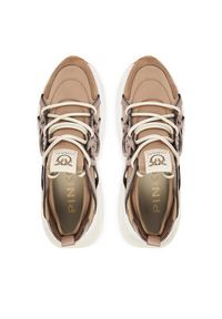 Pinko - PINKO Sneakersy Ariel 01 SS0023T040 Brązowy. Kolor: brązowy. Materiał: materiał #5