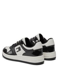 Tommy Jeans Sneakersy Tjw Retro Basket Patent Ltr EN0EN02499 Czarny. Kolor: czarny. Materiał: skóra #4