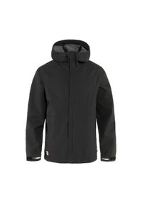 Kurtka przeciwdeszczowa męska Fjällräven HC Hydratic Trail. Kolor: czarny. Sport: turystyka piesza #1