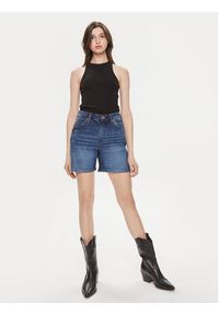 Wrangler Szorty jeansowe Cowboy 112351042 Niebieski Relaxed Fit. Kolor: niebieski. Materiał: bawełna #5