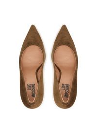 Love Moschino - LOVE MOSCHINO Szpilki JA10459G1PJA0218 Czarny. Kolor: czarny. Materiał: skóra. Obcas: na szpilce #6