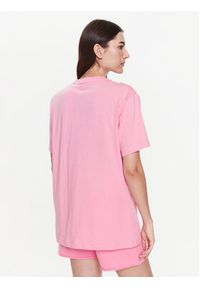 DKNY Sport T-Shirt DP3T9323 Różowy Classic Fit. Kolor: różowy. Materiał: bawełna. Styl: sportowy #4
