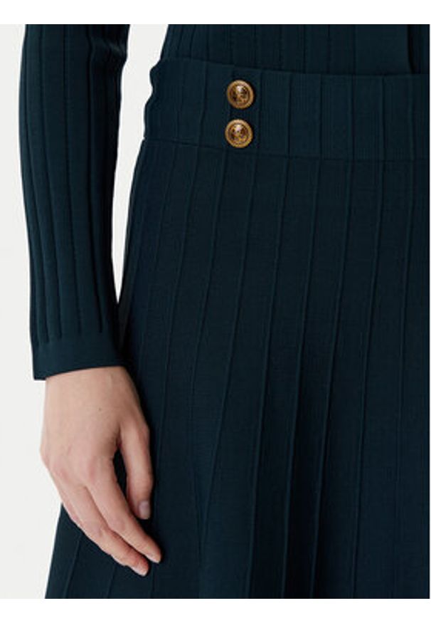 Guess Spódnica mini W5YD65 Z0130 Granatowy Regular Fit. Kolor: niebieski. Materiał: wiskoza