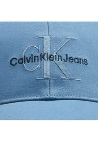 Calvin Klein Jeans Czapka z daszkiem Monogram Cap K60K610280 Granatowy. Kolor: niebieski. Materiał: materiał #4