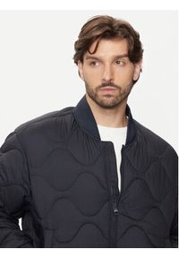 TOMMY HILFIGER - Tommy Hilfiger Kurtka bomber MW0MW37341 Granatowy Regular Fit. Kolor: niebieski. Materiał: syntetyk