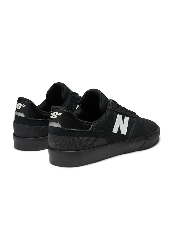 Buty męskie New Balance Numeric NM272BWD – czarne. Kolor: czarny. Materiał: dresówka, zamsz. Szerokość cholewki: normalna. Sport: skateboard