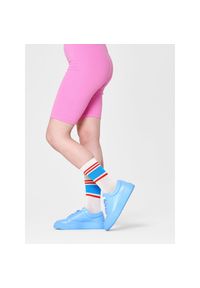 Happy-Socks - Skarpety wysokie unisex Happy Socks. Kolor: beżowy #1