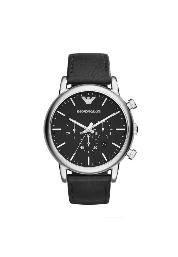 Zegarek Emporio Armani. Kolor: czarny