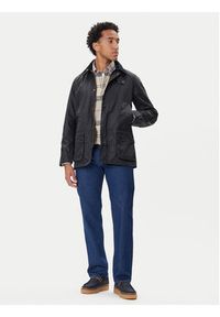 Barbour Kurtka przejściowa Ashby MWX0339NY92 Granatowy Regular Fit. Kolor: niebieski. Materiał: bawełna #7
