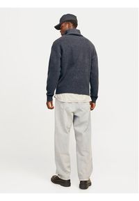 Jack & Jones Sweter Ollie 12241817 Szary Relaxed Fit. Kolor: szary. Materiał: syntetyk