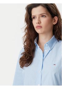 Tommy Jeans Koszula DW0DW20290 Błękitny Regular Fit. Kolor: niebieski. Materiał: bawełna #3