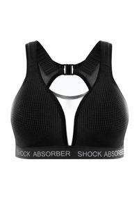 Champion - Biustonosz Shock Absorber Ultimate Run Bra Padded. Kolor: czarny. Sport: bieganie