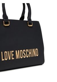 Love Moschino - LOVE MOSCHINO Torebka JC4022PP1NKD0000 Czarny. Kolor: czarny. Materiał: skórzane #5