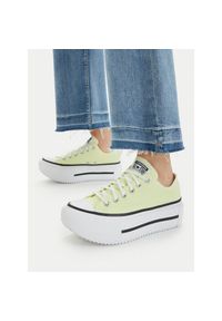 Trampki Converse. Kolor: żółty. Obcas: na platformie #1
