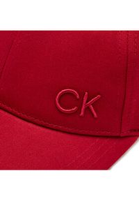 Calvin Klein Czapka z daszkiem Ck Cotton Cap K60K612000 Czerwony. Kolor: czerwony. Materiał: materiał