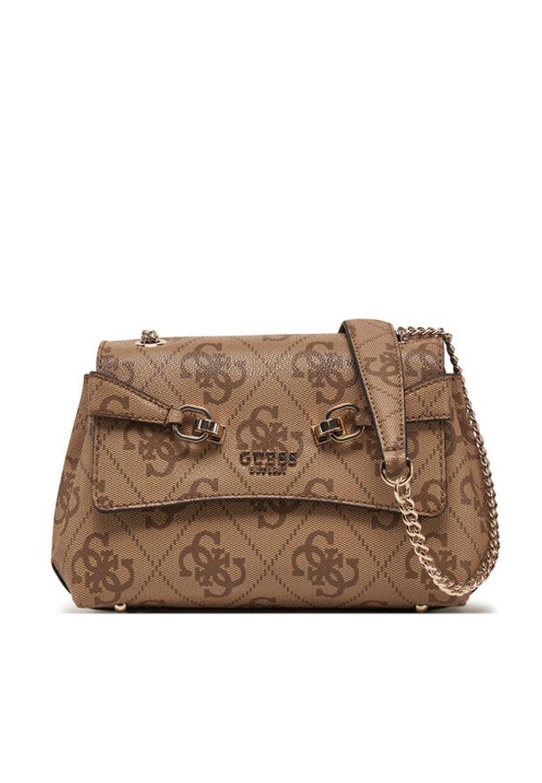 Guess Torebka HWOS96 39210 Brązowy. Kolor: brązowy. Materiał: skórzane