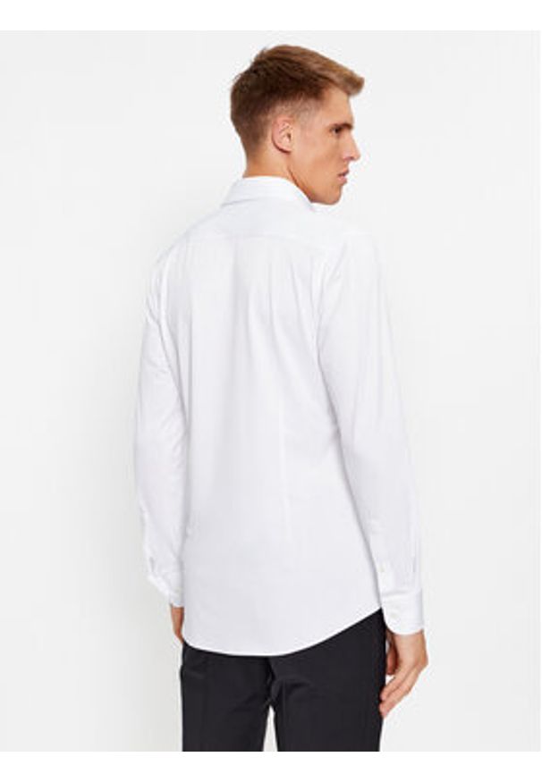 BOSS - Boss Koszula P-Hank-Spread-C1-222 50503533 Biały Slim Fit. Kolor: biały. Materiał: syntetyk