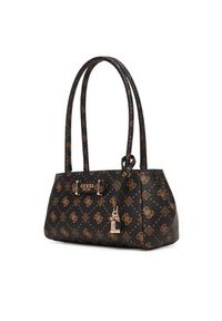 Guess Torebka Carrie Logo HWGP98 98080 Brązowy. Kolor: brązowy. Materiał: skórzane #5