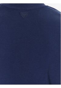 Guess Bluza Z3GQ20 FL04D Granatowy Regular Fit. Kolor: niebieski. Materiał: bawełna #3