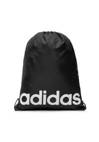 Adidas - adidas Worek Linear Gymsack GN1923 Czarny. Kolor: czarny. Materiał: materiał