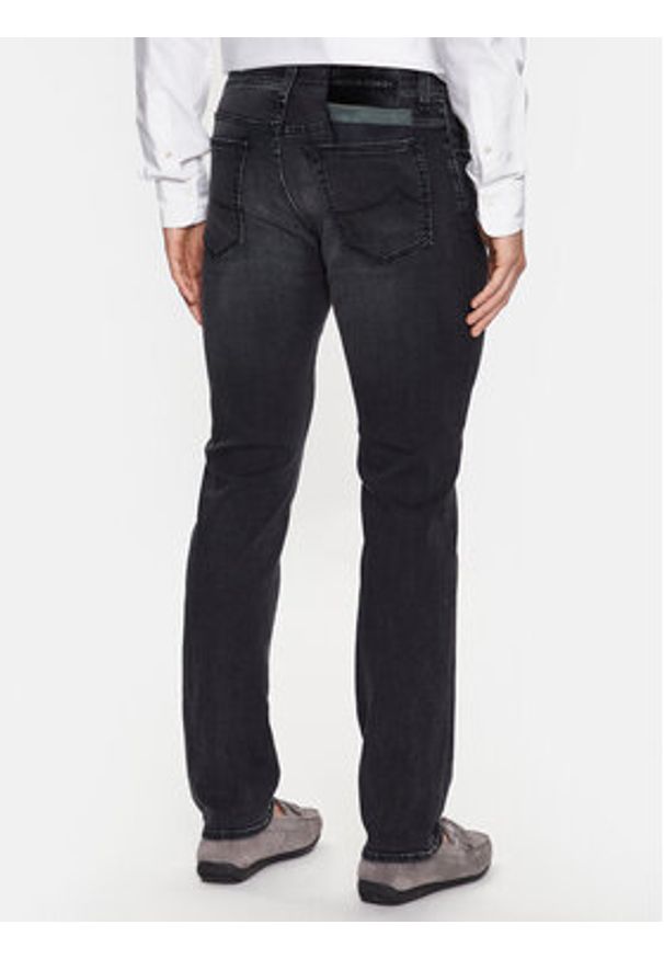 Jacob Cohën Jeansy Bard U Q E04 30 S 3733 Czarny Slim Fit. Kolor: czarny