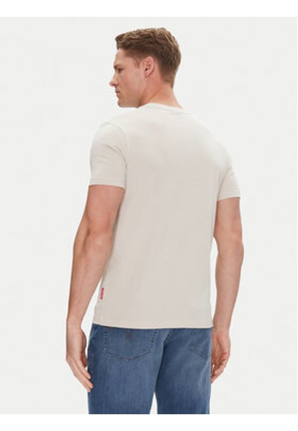 JOOP! Jeans T-Shirt 15 JJJ-32Alphis 30045926 Beżowy Modern Fit. Kolor: beżowy. Materiał: bawełna