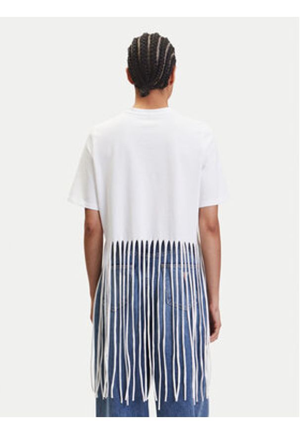 only - ONLY T-Shirt Zinna 15325262 Biały Regular Fit. Kolor: biały. Materiał: bawełna