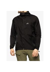 Kurtka przeciwwiatrowa męska Helikon-Tex Tramontane Wind Jacket WindPack. Kolor: czarny. Materiał: softshell. Sport: turystyka piesza