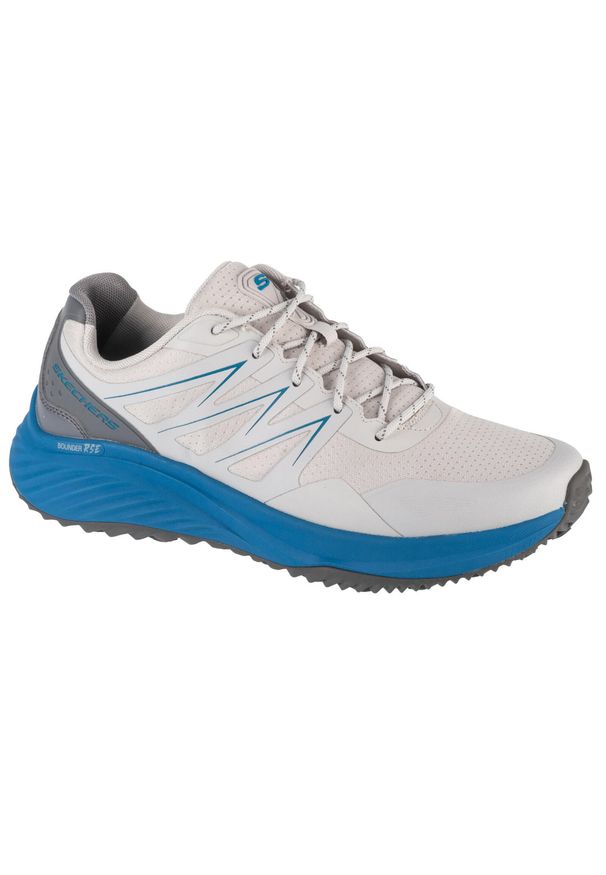 skechers - Buty sportowe Sneakersy męskie, Bounder RSE - Zoner. Kolor: szary. Model: Skechers Sport. Sport: turystyka piesza