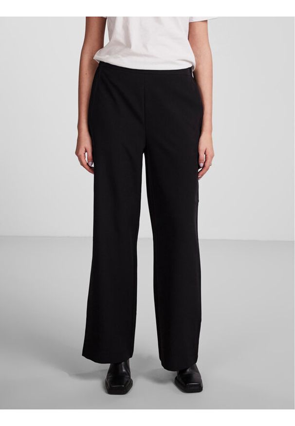 Pieces Spodnie materiałowe Bossy 17140744 Czarny Loose Fit. Kolor: czarny. Materiał: syntetyk