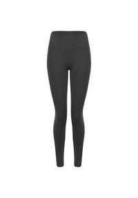 TOMBO - Legginsy Damskie Z Wysokimi Stanami Core. Stan: podwyższony. Kolor: szary, wielokolorowy, brązowy. Sport: turystyka piesza #1
