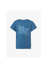 Koszulka dziecięca Vaude Kids Lezza T-Shirt. Kolor: zielony