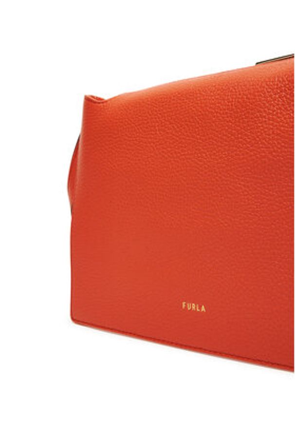Furla Torebka Nuvola S Crossbody WB01275-BX2045-O6000-1007 Czarny WB01275 HSF000 CN KP000 Pomarańczowy. Kolor: pomarańczowy. Materiał: skórzane
