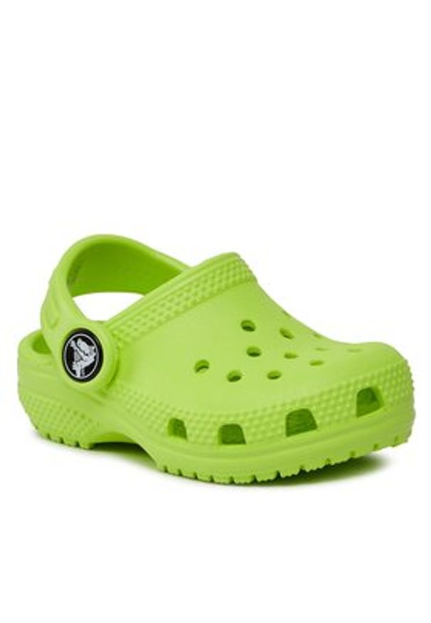 Crocs Klapki Classic Kids Clog T Limeade 206990 Zielony. Kolor: zielony