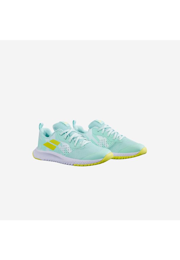 Buty tenisowe dla dzieci Babolat Pulsion 25. Zapięcie: rzepy. Szerokość cholewki: normalna. Sport: tenis