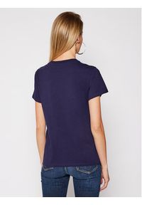 Levi's® T-Shirt The Perfect 39185-0129 Granatowy Regular Fit. Kolor: niebieski. Materiał: bawełna