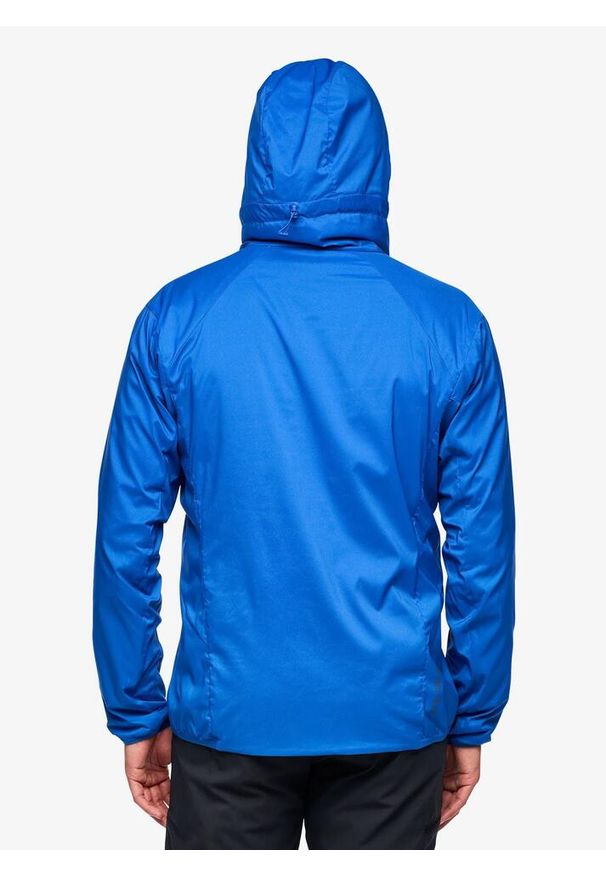 Kurtka softshell męska Black Diamond Alpine Start Insulated Hoody. Kolor: niebieski. Materiał: softshell