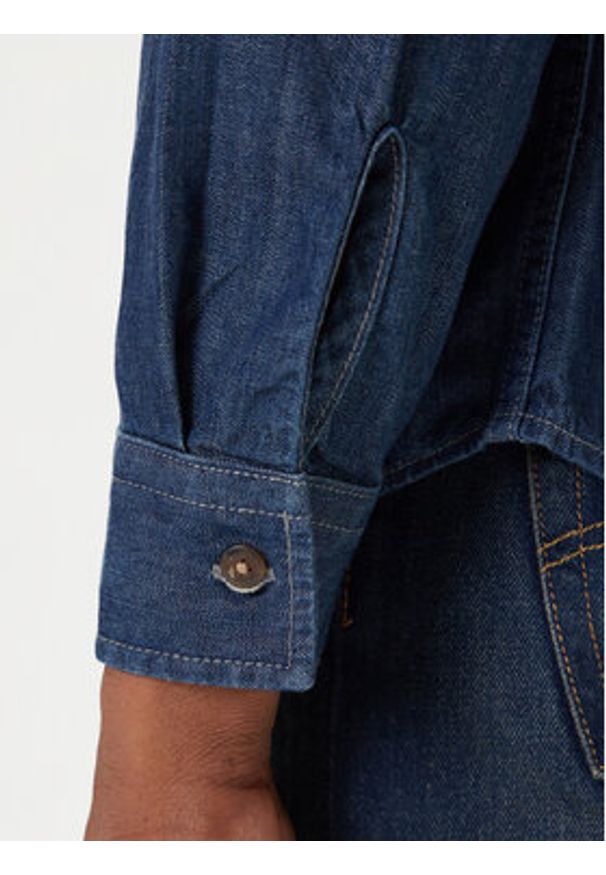 Levi's® Koszula jeansowa Western A1919-0061 Granatowy Relaxed Fit. Kolor: niebieski. Materiał: bawełna