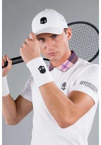 HYDROGEN - Koszulka Hydrogen TARTAN ZIPPED TECH POLO. Typ kołnierza: polo. Kolor: biały, wielokolorowy, różowy, czarny
