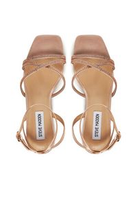 Steve Madden Sandały Gabby SM11003037 Różowy. Kolor: różowy. Materiał: materiał #6