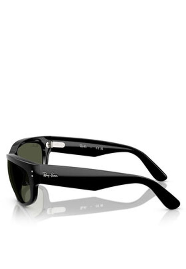 Ray-Ban Okulary przeciwsłoneczne Mega Balorama 0RB2289 901/3163 Czarny. Kolor: czarny