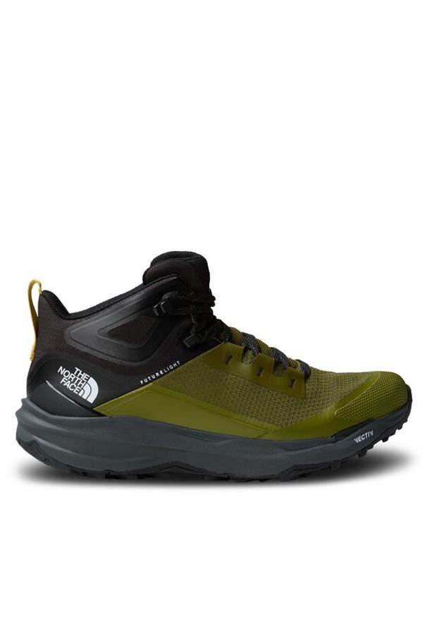 The North Face Trekkingi Vectiv Exploris 2 Mid NF0A7W6ARMO1 Zielony. Kolor: zielony. Materiał: skóra. Sport: turystyka piesza