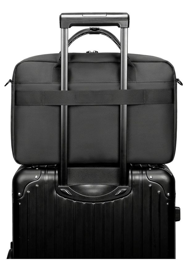 MODECOM - Torba Modecom Monaco 15.6''. Materiał: poliester, materiał. Styl: elegancki, biznesowy