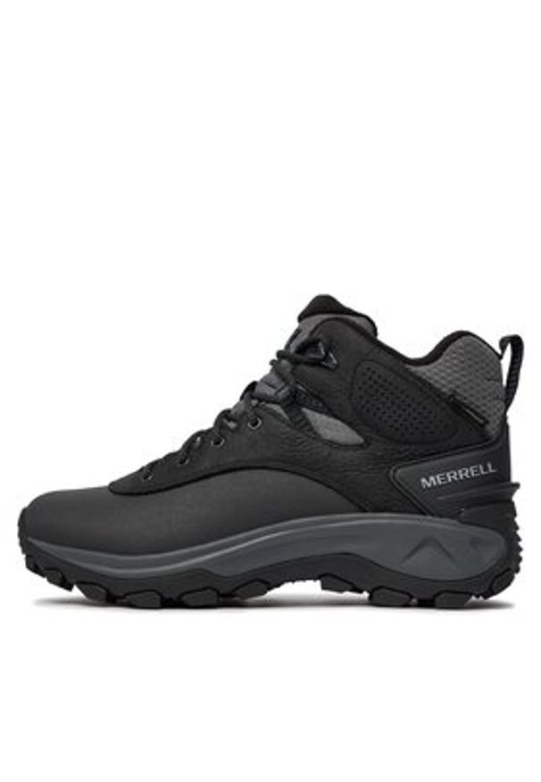 Merrell Trekkingi Thermo Kiruna 2 Mid Wp J037239 Czarny. Kolor: czarny. Materiał: skóra. Sport: turystyka piesza