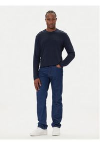Calvin Klein Longsleeve LV04LD227G Granatowy Regular Fit. Kolor: niebieski. Materiał: bawełna. Długość rękawa: długi rękaw #4