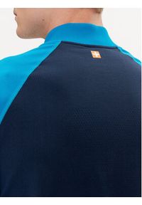 Brubeck Bluza LS1408M Granatowy Regular Fit. Kolor: niebieski. Materiał: syntetyk #3