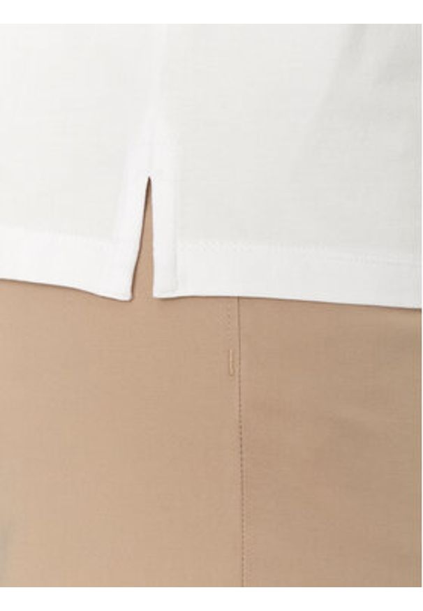 Jack & Jones - Jack&Jones Polo Jaxon 12268227 Biały Regular Fit. Typ kołnierza: polo. Kolor: biały. Materiał: bawełna